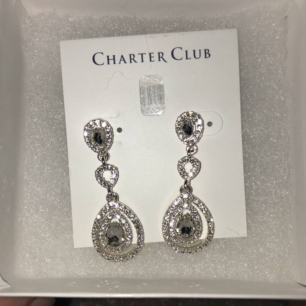 ✨Wedding Jewels-Beautiful white rhinestone earring